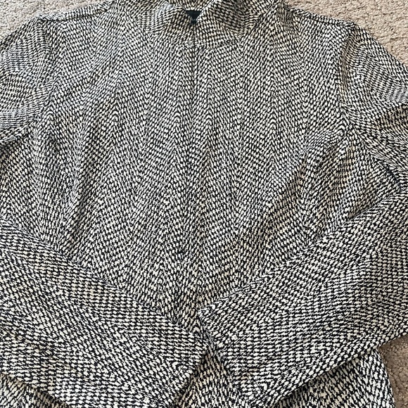 Athleta Delancey Textured Dress Gray, Long-Sleeve Mock Neck, Bodycon, 1/4 Zip, M - Picture 16 of 16